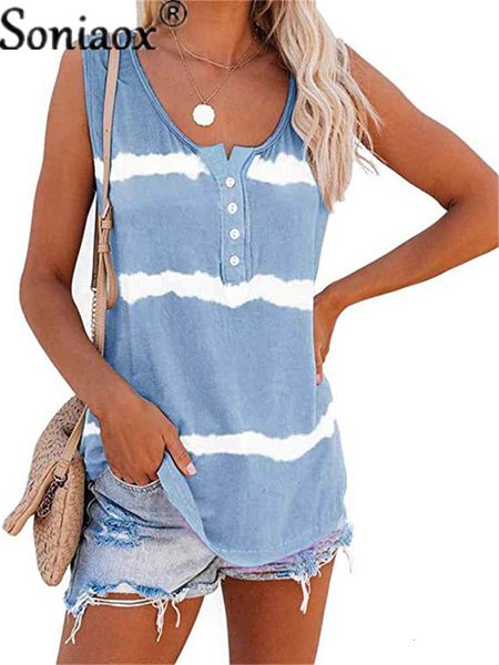 women's tanks camis women summer fashion tank sleeveless stripe print t-shirt casual button o-neck loose vest ladies streetwear 230713, White
women's tanks camis women summer fashion tank sleeveless stripe print t-shirt casual button o-neck loose vest ladies streetwear 230713, White