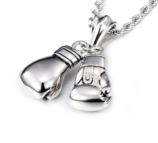 sport men boxer glove necklace fitness fashion stainless steel workout jewelry silver double boxing glove charm pendants accessori1776979
sport men boxer glove necklace fitness fashion stainless steel workout jewelry silver double boxing glove charm pendants accessori1776979