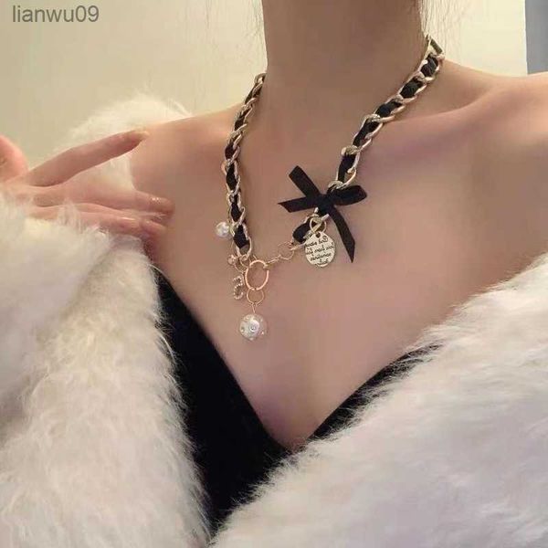 leather braid pearl number 5 necklaces for woman bowknot woman necklace luxury brand jewelry l230704, Silver
leather braid pearl number 5 necklaces for woman bowknot woman necklace luxury brand jewelry l230704, Silver