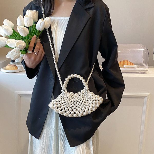 evening bags girls mini tote crossbody for women pearl woven purses and handbags ladies wallet shoulder hand bag 230713
evening bags girls mini tote crossbody for women pearl woven purses and handbags ladies wallet shoulder hand bag 230713