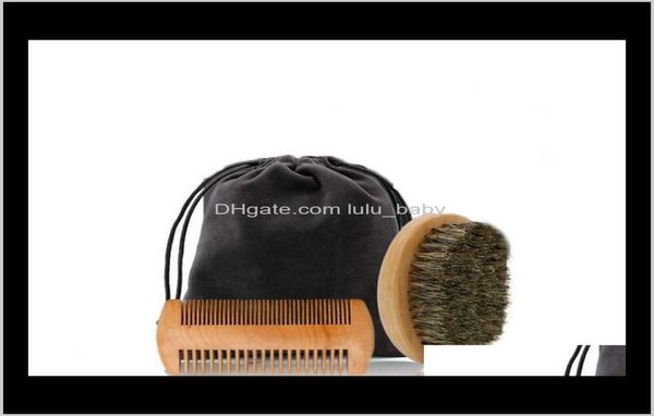 brushes care styling tools hair products drop delivery 2021 boar bristle brush handmade beard comb kit for men mustache with clo6256862, Silver
brushes care styling tools hair products drop delivery 2021 boar bristle brush handmade beard comb kit for men mustache with clo6256862, Silver