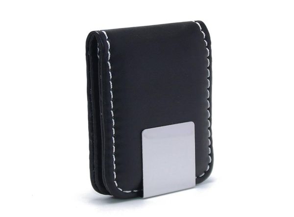 men women leather money clip wallet slim metal holder safe wallet bill clips clamp for credit cards ml10469263796, Black
men women leather money clip wallet slim metal holder safe wallet bill clips clamp for credit cards ml10469263796, Black