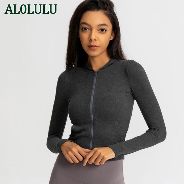 al0lulu sports jacket women's thin tight-fitting stretch quick-drying yoga clothes running long-sleeved fitness clothes
al0lulu sports jacket women's thin tight-fitting stretch quick-drying yoga clothes running long-sleeved fitness clothes