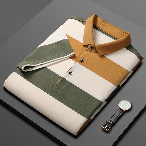 men's polos men's classic striped polo shirt cotton short sleeve summer plus oversize 4xl 230712, White;black
men's polos men's classic striped polo shirt cotton short sleeve summer plus oversize 4xl 230712, White;black