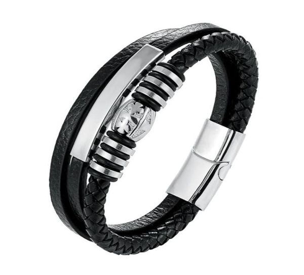 2018 new genuine leather bracelet for men jewelry 316l stainless steel magnetic buckle fashion bracelet bangles antique gift8041172, Golden;silver
2018 new genuine leather bracelet for men jewelry 316l stainless steel magnetic buckle fashion bracelet bangles antique gift8041172, Golden;silver