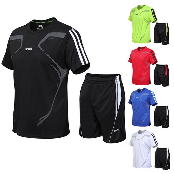 men s tracksuits running tight t shirt sports set gym fitness with beach pants 2pc sportswear quick drying fashion plus size clothing 230713, Gray
men s tracksuits running tight t shirt sports set gym fitness with beach pants 2pc sportswear quick drying fashion plus size clothing 230713, Gray
