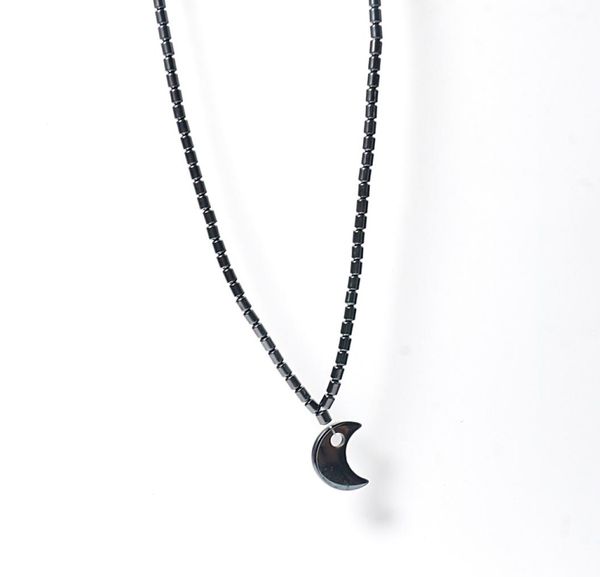 moon shape hematite pendant necklace for men women natural stone pendant magnetic necklace beads jewelry2227654, Silver
moon shape hematite pendant necklace for men women natural stone pendant magnetic necklace beads jewelry2227654, Silver