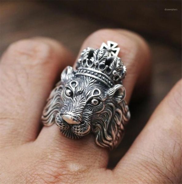 cluster rings european domineering crown lion king punk male yuzuk jewelry boho thai silver color ring unusual gifts to men size 69443083, Golden;silver
cluster rings european domineering crown lion king punk male yuzuk jewelry boho thai silver color ring unusual gifts to men size 69443083, Golden;silver