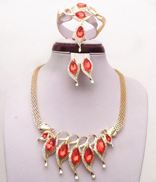 fashion 18k yellow gold filled red sapphire garnet necklace earrings bracelet ring women costume jewelry sets wedding accessories 5130689, Slivery;golden
fashion 18k yellow gold filled red sapphire garnet necklace earrings bracelet ring women costume jewelry sets wedding accessories 5130689, Slivery;golden