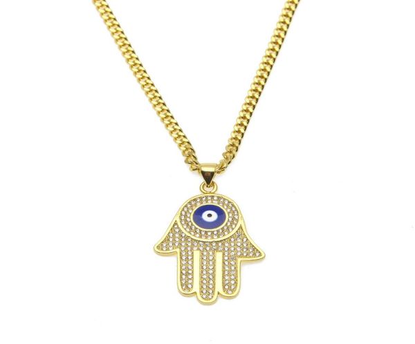 new blue evil eye pendant necklaces hamsa hand of fatima charm long cuban chains for womenmen hip hop fashion jewelry9699803, Silver
new blue evil eye pendant necklaces hamsa hand of fatima charm long cuban chains for womenmen hip hop fashion jewelry9699803, Silver