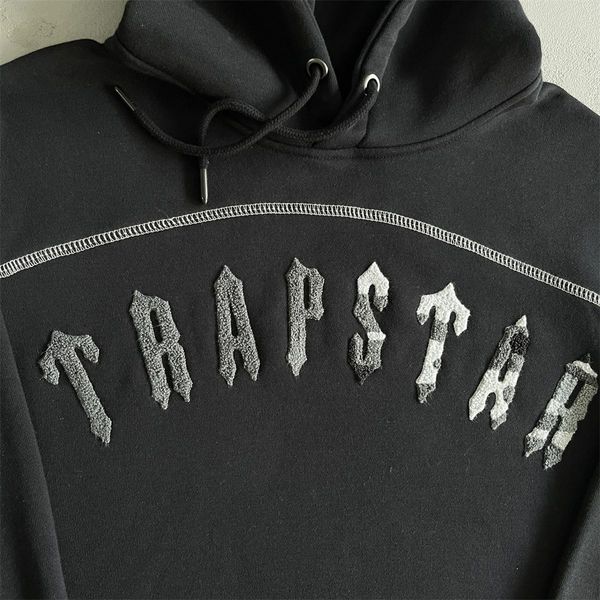 men's 1:1 trapstar tracksuit irongate chenille arch hooded tracksuit - black/grey camouflage outdoor jogging wear, Gray
men's 1:1 trapstar tracksuit irongate chenille arch hooded tracksuit - black/grey camouflage outdoor jogging wear, Gray