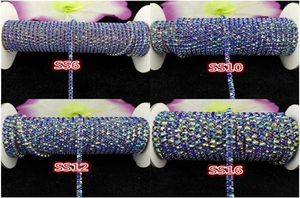 10yardsroll ss6ss16 sapphire blue ab rhinestones crystal glass rhinestone chain compact silver chain for phonecupsmouseappliq5121720, Black
10yardsroll ss6ss16 sapphire blue ab rhinestones crystal glass rhinestone chain compact silver chain for phonecupsmouseappliq5121720, Black
