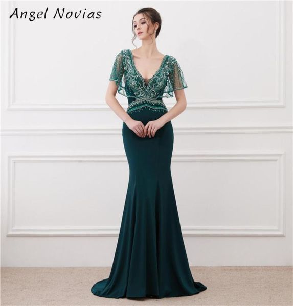 long green mermaid evening dress crystal arab dubai backless caftan marocaine crystals prom party gowns7610240, Black;red
long green mermaid evening dress crystal arab dubai backless caftan marocaine crystals prom party gowns7610240, Black;red
