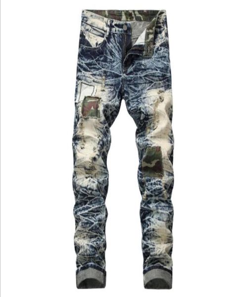 mens jeans hole patch distressed new slim denim trousers european and american style asian size1962597, Blue
mens jeans hole patch distressed new slim denim trousers european and american style asian size1962597, Blue