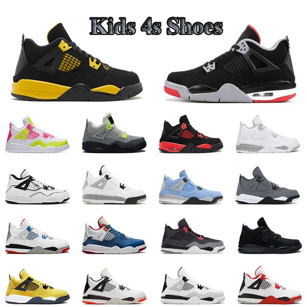 2023 4s kids shoes jumpman 4 baskteball kid shoe platform bred black cat fire red thunder university military bluetrainers children boys gir
2023 4s kids shoes jumpman 4 baskteball kid shoe platform bred black cat fire red thunder university military bluetrainers children boys gir