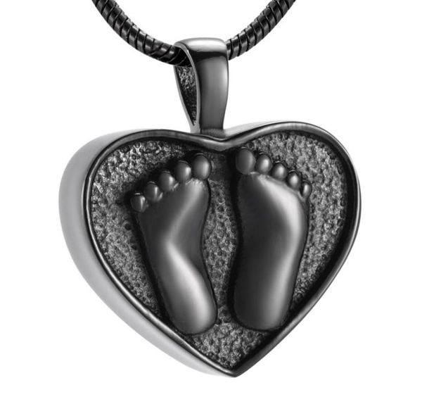 ijd10002 black color human foot engraving heart cremation pendant hold loved ones ashes stainless steel jewelry funeral casket7328887, Silver
ijd10002 black color human foot engraving heart cremation pendant hold loved ones ashes stainless steel jewelry funeral casket7328887, Silver