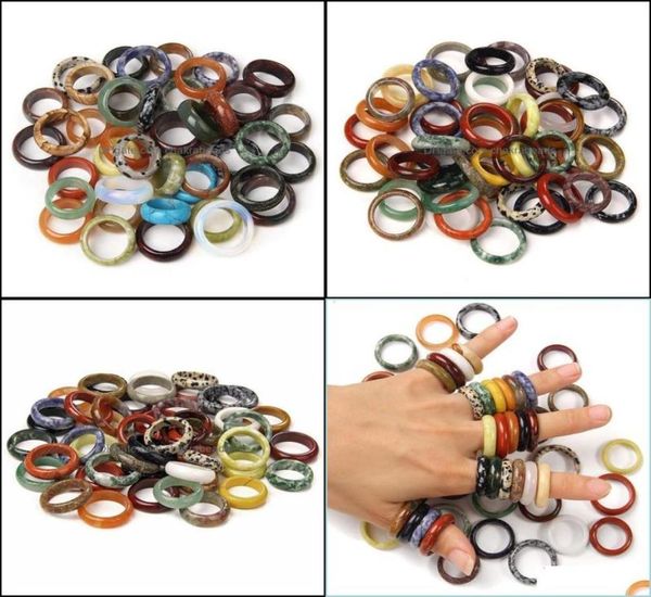 solitaire ring width 6mm natural mineral ring mticolor black green red agates cir drop delivery 2021 jewelry chakrabeads dh5734271, Golden;silver
solitaire ring width 6mm natural mineral ring mticolor black green red agates cir drop delivery 2021 jewelry chakrabeads dh5734271, Golden;silver