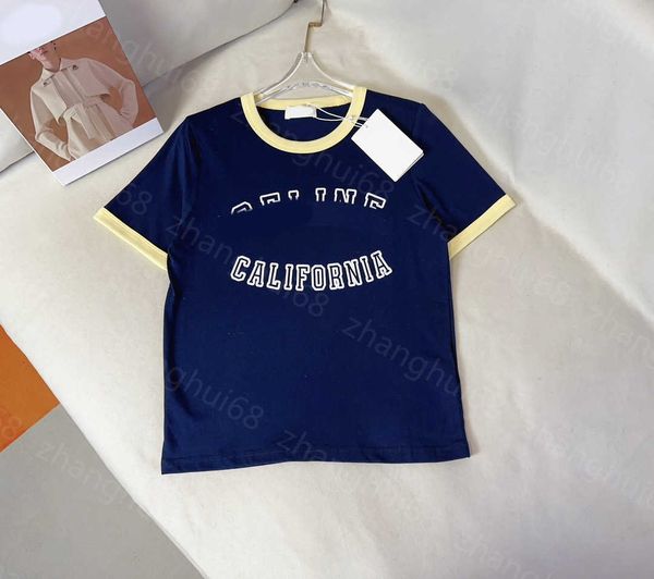 23ss tee womens t-shirt womens designer clothing round neck pure cotton color contrast letter print short sleeve t-shirt womens clothes, White
23ss tee womens t-shirt womens designer clothing round neck pure cotton color contrast letter print short sleeve t-shirt womens clothes, White