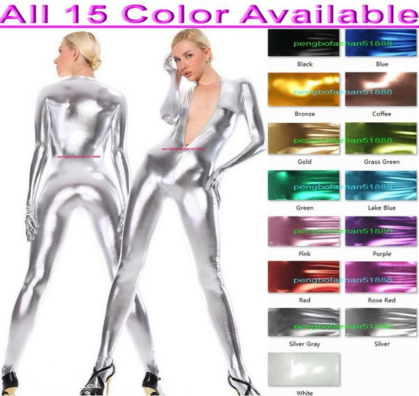 15 color shiny metallic catsuit costume outfit women men tights body suit costumes no head front zipper halloween part2607664, Black;red
15 color shiny metallic catsuit costume outfit women men tights body suit costumes no head front zipper halloween part2607664, Black;red