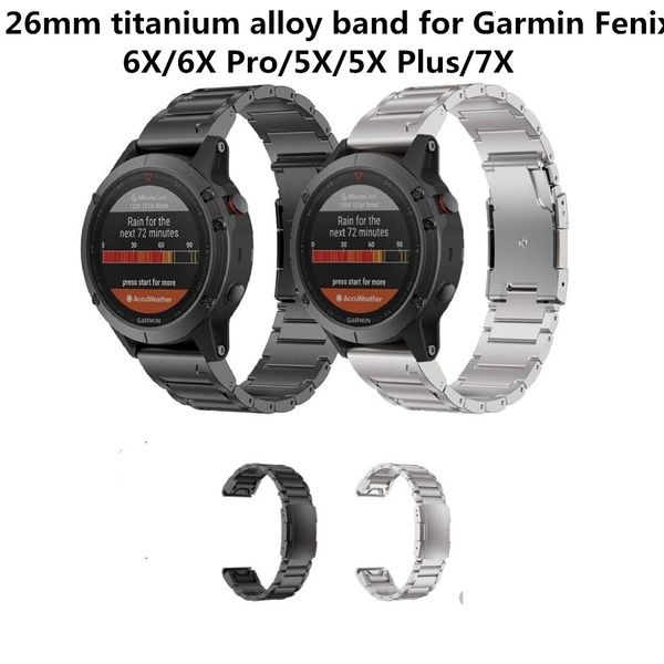 wristwatches 26mm alloy band for garmin 5x5x plus 6x pro7xfenix 3 smartwatch strap tactix 7descent mk2 bracelet 230712, Slivery;brown
wristwatches 26mm alloy band for garmin 5x5x plus 6x pro7xfenix 3 smartwatch strap tactix 7descent mk2 bracelet 230712, Slivery;brown
