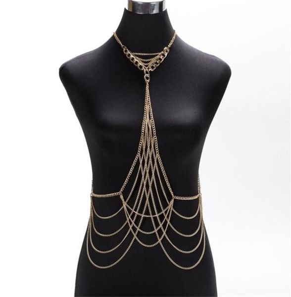 luxury fashion body waist chain gold silver color body chain bra slave harness necklace tassel waist jewelry t2005081373462
luxury fashion body waist chain gold silver color body chain bra slave harness necklace tassel waist jewelry t2005081373462