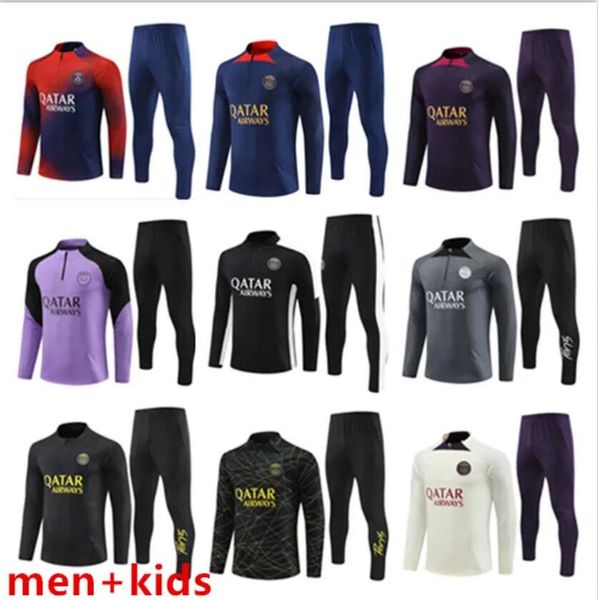 paris tracksuit 2023 2024 mbappe kids and men 22 23 24 psgs training suit long sleeve football soccer jersey kit uniform chandal boys fan pl, Black
paris tracksuit 2023 2024 mbappe kids and men 22 23 24 psgs training suit long sleeve football soccer jersey kit uniform chandal boys fan pl, Black