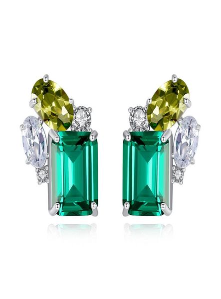 emerald gemstone stud earrings s925 silver shiny zircon earrings european temperament niche design jewelry4222995, Golden;silver
emerald gemstone stud earrings s925 silver shiny zircon earrings european temperament niche design jewelry4222995, Golden;silver