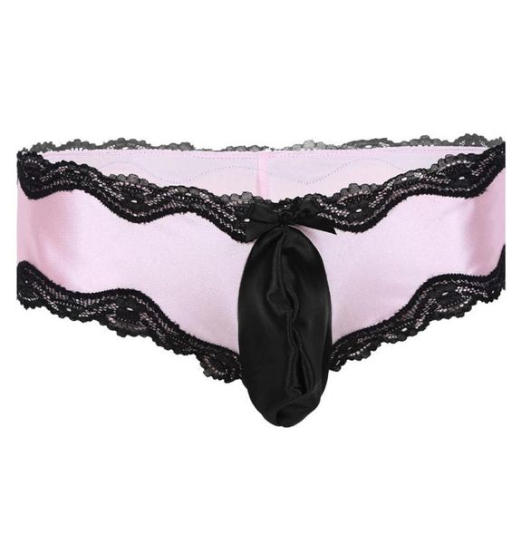 women039s panties sissy lingerie for men crossdress underwear lowwaisted gay bikini lacework underpants with bulge pouch 5643380, Black;pink
women039s panties sissy lingerie for men crossdress underwear lowwaisted gay bikini lacework underpants with bulge pouch 5643380, Black;pink