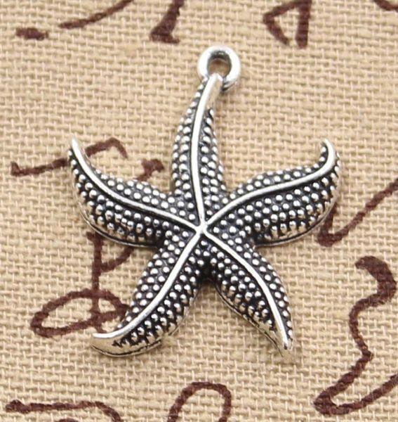 80 pieces charms starfish 24mm antiquezinc alloy pendant fitvintage tibetan silverdiy for bracelet necklace2146008, Bronze;silver
80 pieces charms starfish 24mm antiquezinc alloy pendant fitvintage tibetan silverdiy for bracelet necklace2146008, Bronze;silver