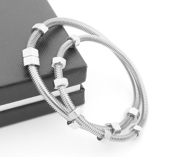gold color elegant jewelry stainless steel jewelry fashion nut bangles for women6314479, Black
gold color elegant jewelry stainless steel jewelry fashion nut bangles for women6314479, Black