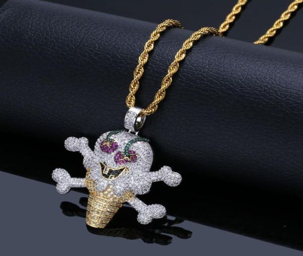iced out skull ice cream shape pendant necklace cubic zircon ice cream pendant necklace with rope chain7594965, Silver
iced out skull ice cream shape pendant necklace cubic zircon ice cream pendant necklace with rope chain7594965, Silver