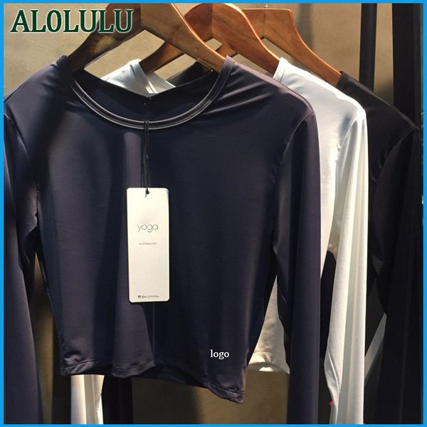 al0lulu yoga women's sports long sleeve short waist training fitness long-sleeve t-shirt
al0lulu yoga women's sports long sleeve short waist training fitness long-sleeve t-shirt