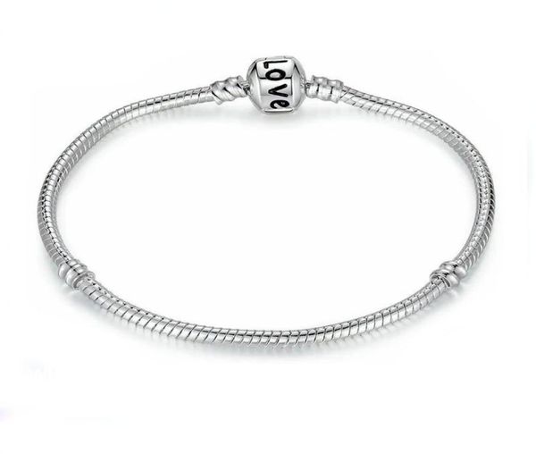 s925 sterling silver plated bracelet with love letter chain fit charm beads bracelets women diy jewelry making wholesale price3172800, Golden;silver
s925 sterling silver plated bracelet with love letter chain fit charm beads bracelets women diy jewelry making wholesale price3172800, Golden;silver