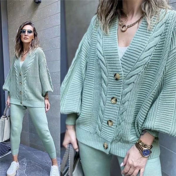 elling tyhru womens trendy knitting 2-pieces sweater suit hemp flower v-neck single-breasted cardigan woman pants lady autumn winter fashion, White
elling tyhru womens trendy knitting 2-pieces sweater suit hemp flower v-neck single-breasted cardigan woman pants lady autumn winter fashion, White