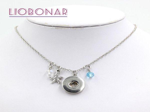 new arrival whole ocean snap necklace beach starfish pendants necklace fit on 18mm snap button jewelry diy bijoux collar colli2256566, Silver
new arrival whole ocean snap necklace beach starfish pendants necklace fit on 18mm snap button jewelry diy bijoux collar colli2256566, Silver