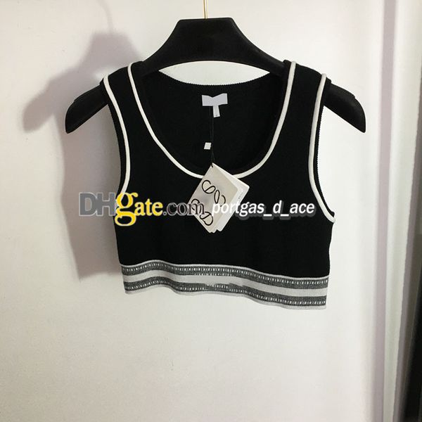 cropped knitted women t shirts sleeveless short tank summer lady charming woman tanks top, Black
cropped knitted women t shirts sleeveless short tank summer lady charming woman tanks top, Black