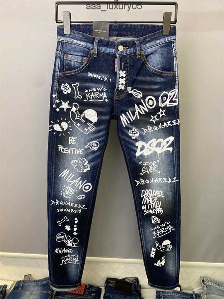 2023 new arrivals mens luxury designer denim jeans holes trousers jeans coolguy biker pants mens clothing 2#9823 dsquare d2 dsqs dsq2s 3dmm, Blue
2023 new arrivals mens luxury designer denim jeans holes trousers jeans coolguy biker pants mens clothing 2#9823 dsquare d2 dsqs dsq2s 3dmm, Blue