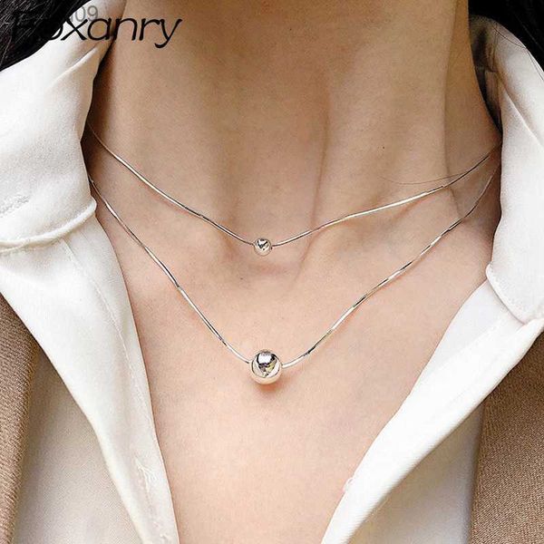 foxanry minimalist stamp beads pendant necklace for women new fashion doublelayered geometric party jewelry gifts l230704, Silver
foxanry minimalist stamp beads pendant necklace for women new fashion doublelayered geometric party jewelry gifts l230704, Silver