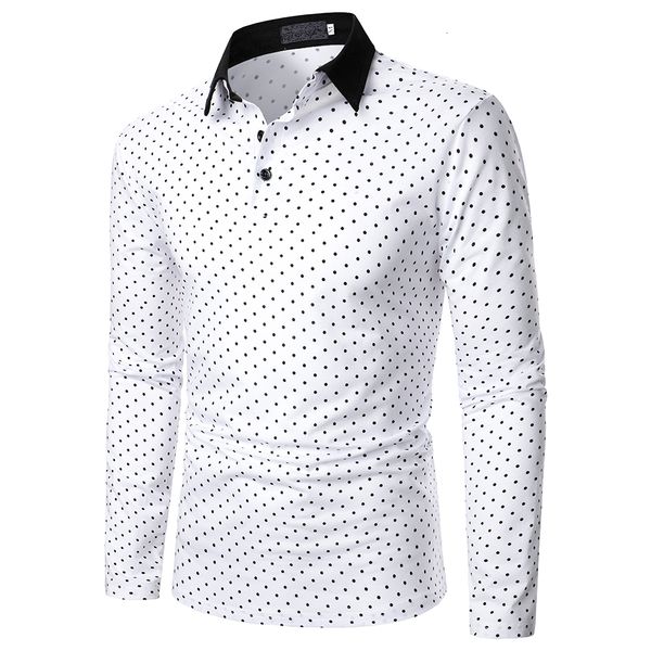 men's polos men long sleeve polo shirt wave dot pattern printing polo shirt fashion casual comfortable classic men lapel 230713, White;black
men's polos men long sleeve polo shirt wave dot pattern printing polo shirt fashion casual comfortable classic men lapel 230713, White;black