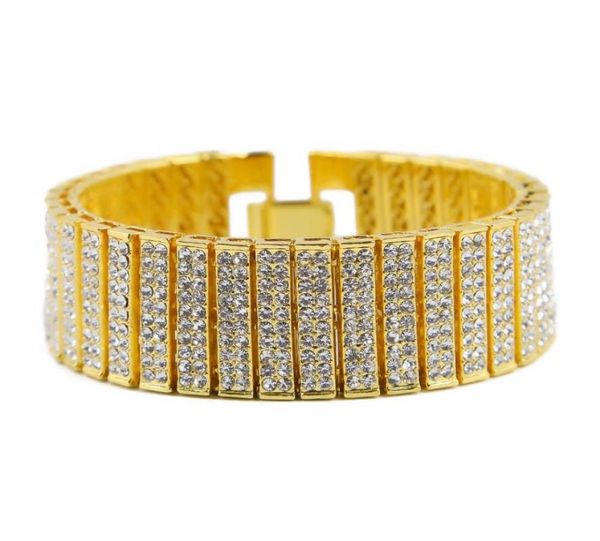 men hip hop bracelet iced out silver gold zinc alloy chain bracelet simulated diamond tennis hiphop bracelet for party gift5625721, Golden;silver
men hip hop bracelet iced out silver gold zinc alloy chain bracelet simulated diamond tennis hiphop bracelet for party gift5625721, Golden;silver