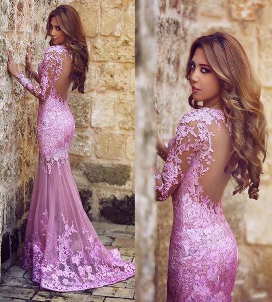 evening dresses 2018 arabic lilac purple jewel neck long sleeves lace mermaid sheer illusion long party dress open back prom4987416, Black;red 
evening dresses 2018 arabic lilac purple jewel neck long sleeves lace mermaid sheer illusion long party dress open back prom4987416, Black;red
