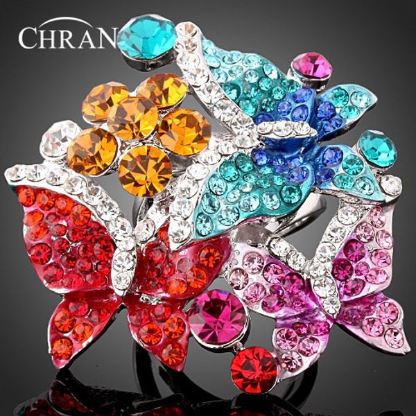 wedding rings chran vintage style colorful butterfly promised wedding rings for women lovely rhodium plated crystal engagement rings jewelry, Slivery;golden
wedding rings chran vintage style colorful butterfly promised wedding rings for women lovely rhodium plated crystal engagement rings jewelry, Slivery;golden