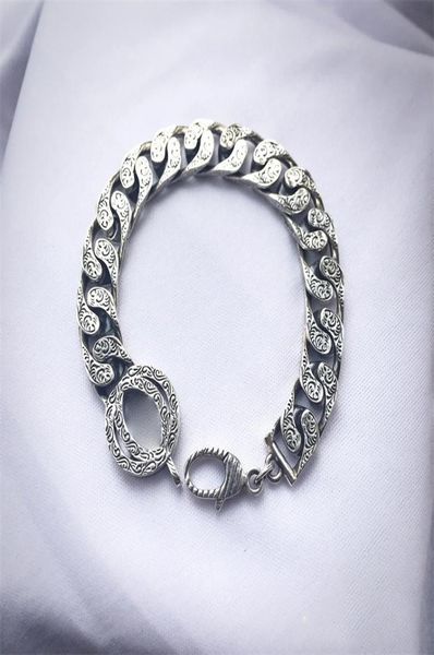 luxury designer bracelets retro silver women and mens thick link chain lovers couple bracelet wedding gift fashion classic jewelry6660999, Black
luxury designer bracelets retro silver women and mens thick link chain lovers couple bracelet wedding gift fashion classic jewelry6660999, Black