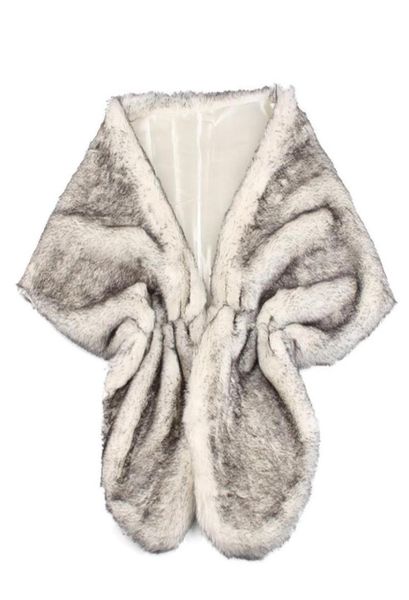 2015 black brown faux fur bridal wrap shawl wedding wrap bridal jacket faux fox fur4423972, White
2015 black brown faux fur bridal wrap shawl wedding wrap bridal jacket faux fox fur4423972, White