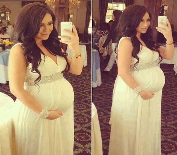 white maternity dresses deep v neck floor length chiffon evening dresses elegant formal prom dresses for pregnant vestido9635571, Black;red
white maternity dresses deep v neck floor length chiffon evening dresses elegant formal prom dresses for pregnant vestido9635571, Black;red