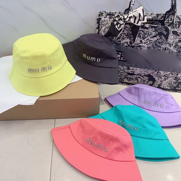 candy summer women designer bucket hat casual outdoor holiday travel sports crystal letter embroidery 5 colors wide brim hats, Blue;gray
candy summer women designer bucket hat casual outdoor holiday travel sports crystal letter embroidery 5 colors wide brim hats, Blue;gray