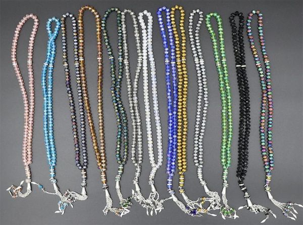 2019 new design colorful 99 pcs 8mm crystal glass muslim prayer bead bracelet for islam people1303006, Black
2019 new design colorful 99 pcs 8mm crystal glass muslim prayer bead bracelet for islam people1303006, Black