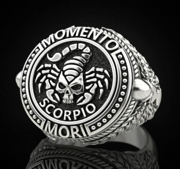 vintage exquisite punk style s925 black silver color scorpio skull poison scorpion ring for men wedding gift jewelry accessoires c5253811, Golden;silver
vintage exquisite punk style s925 black silver color scorpio skull poison scorpion ring for men wedding gift jewelry accessoires c5253811, Golden;silver