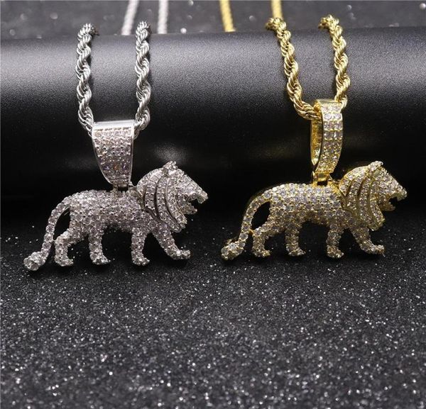 hip hop full cz stone paved bling iced out male lion animal pendants necklace for men rapper jewelry gold silver color4756634
hip hop full cz stone paved bling iced out male lion animal pendants necklace for men rapper jewelry gold silver color4756634