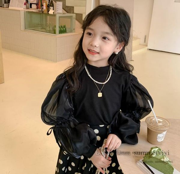 autumn girls t shirt kids round collar gauze bows lantern sleeve tees children allmatching bottoming princess q81861907651, Blue
autumn girls t shirt kids round collar gauze bows lantern sleeve tees children allmatching bottoming princess q81861907651, Blue